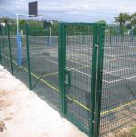 Custom hot dip galvanized double welded wire mesh fence garden fence 868 656