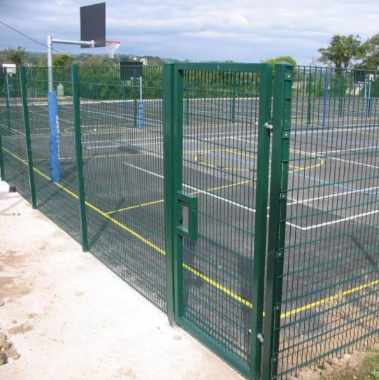 Custom hot dip galvanized double welded wire mesh fence garden fence 868 656