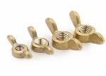 Grade 10.9 Carbon Steel Yellow Zinc Plated Butterfly Wing Bolt And Nut DIN314