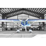 Steel Structure Warehouse Prefabricated Hangar for Light Weight Aircraft