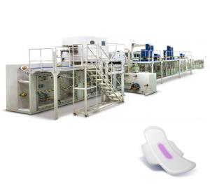 Wholesale 25m Length 100KW Mini Sanitary Pad Making Machine 900 pcs/min from china suppliers