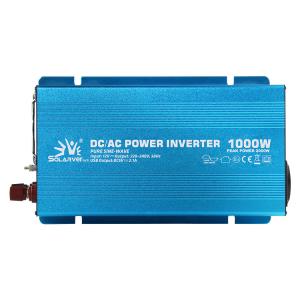 Wholesale Aluminum Multiscene Inverter 12V Pure Sine Wave LED Digital Control 1000 Watt from china suppliers