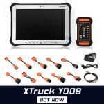 Multi-Brands Xtruck Y009 HDD Universal Diagnostic tool with FZ-G1 Tablet full
