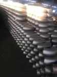 Sharp Corners Carbon Steel Pipe Fittings Frictional Resistant Anti Rust Optimum
