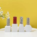 Odm 10ml 15ml Empty Glass Nail Polish Bottles With Shine Cap
