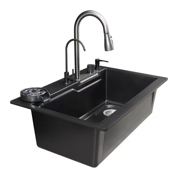 Drainers And Single Bowl Sink Included Apron Stainless Steel Kitchen Sink For