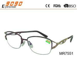 Wholesale latest classic fashion reading glasses with stainless steel, suitable for men and women from china suppliers
