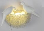 High Efficiency Modern Contemporary Wall Lights 3000K Bird Lantern Shape