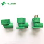 Connection Welding PPR Fitting Male 90 Degree Elbow Brass Female Elbow with