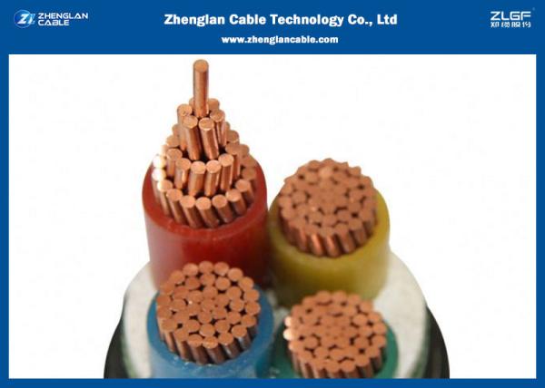 0.6/1KV Low Smoke Zero Halogen Cables Four Cores , XLPE LSZH Armoured Power
