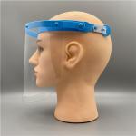 CE Transparent Dust Face Shield Anti Saliva Adjustable For Eyes Protection