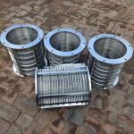 Screw Press Sludge dewatering filtration stainless steel 304 Wedge wire screen