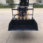 Clip bucket Bucket with Grabble For Mini Skid Steer loader