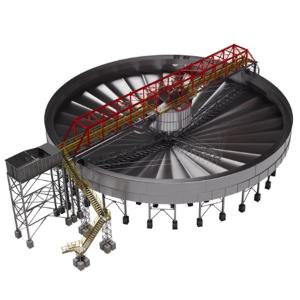 Wholesale Mild Steel Fabricated Thickener Equipment Flocculant Agent Gravity Function Application from china suppliers