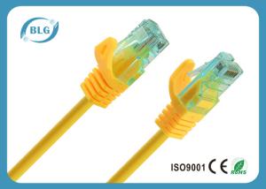 Wholesale Low Loss Rj45 Cat6 Patch Cable , Colorful CCA Category 6 Patch Cord 3M from china suppliers