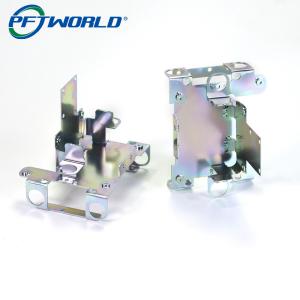 Wholesale Custom CNC Machining Colorful Zinc plating Steel Welding Bending Sheet Metal from china suppliers