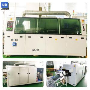 Wholesale 220V 60HZ SMT Wave Solder Machine 25M3/Min Exhaust Tin Welding Machine RF-450A from china suppliers