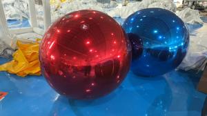 Wholesale Anging Inflatable Mirror Ball Mirror Balloon Giant Mirror Sphere For Decoration Sealed Gold/Silver Ball from china suppliers