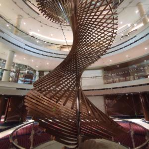 Wholesale Painted Stainless Steel Atrium Sculpture For A Giant Cruise Ship In Italy from china suppliers