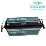 Home Solar Power Storage Battery 100Ah 24V Lithium Iron Phosphate Battery