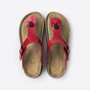 Wholesale Lady ISO14001 Wear Resistant EVA Birkenstock Clogs With Red T Strap from china suppliers