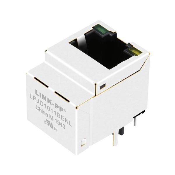Tyco 1840419-2 Compatible LINK-PP LPJD1011BENL 10/100 Base-T Vertical RJ45 Jack