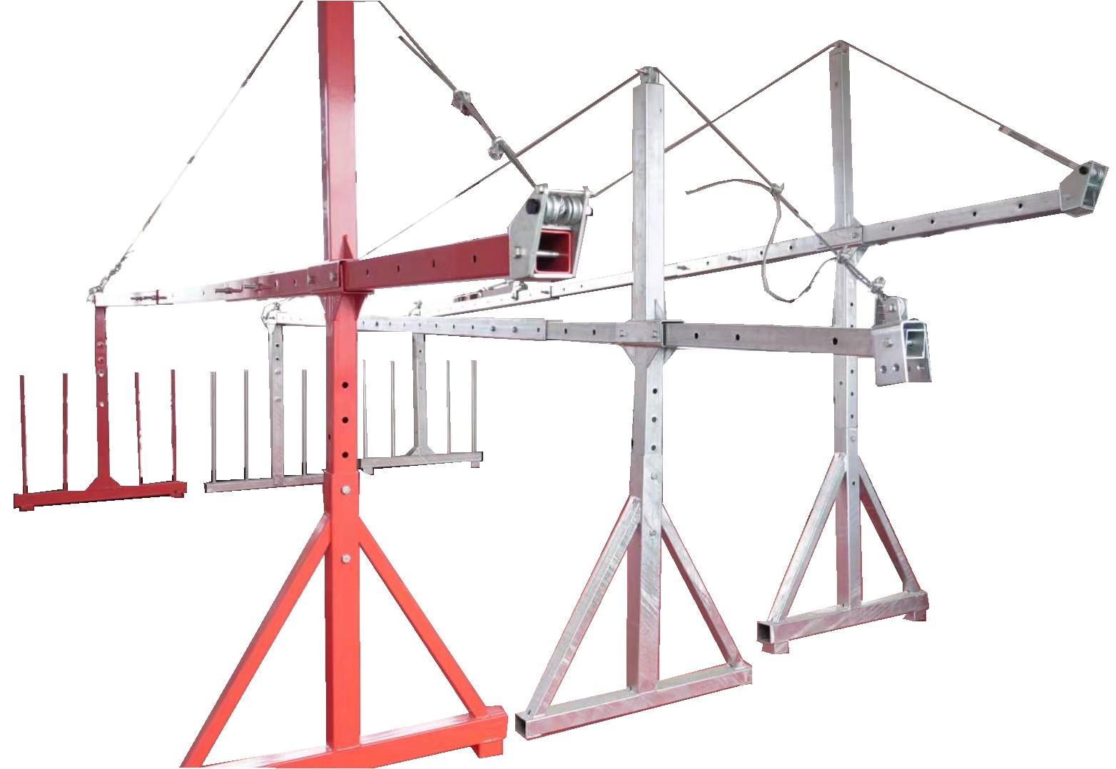 6m Construction Gondola Lift ZLP630 Building Cleaning