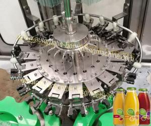 Wholesale Glass Bottle Rinsing Corking Beverage Filling Machine For Nectar , Wine , Alcoholic from china suppliers