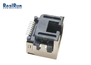 Wholesale Metal Shell 1000VAC SMT 8pin Rj45 Connector Socket LCP UL94V-0 from china suppliers
