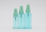 20ml Transparent Refillable Plastic Spray Bottles PET Spray Bottle Flat Shoulder