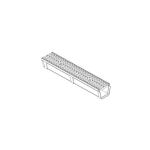 Cast Iron Trench Drain Grates Surface Linear Drainage Channel Grating Custom