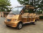 Plastic Bus Seat Battery Operated 4kW Electric Bus With Alarm Lamp For City