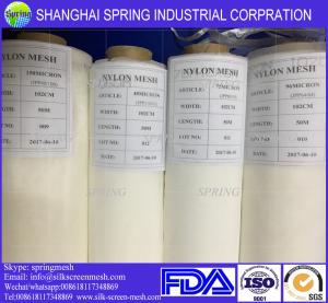 Wholesale NYLON Printing Mesh JPP 80T-50 Micron Monofilament White Color Hot Sales from china suppliers