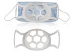 White Mask Inner Cushion Bracket 3d Silicone Customized Plastic Products