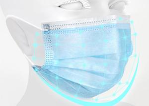 Wholesale Antibacterial Medical Disposable Surgical Mask Earloop Common Size 9*18CM from china suppliers