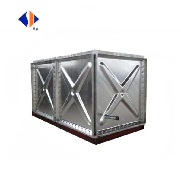 Automation Thermal Insulation Combined HDG Water Storage Tanks for Rainwater