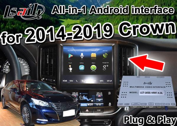 Android Auto Interface/ GPS Navigation work on 2014-2019 Toyota Crown built