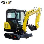New Excavator Price 1.5ton 1.7 ton 2 ton mini Excavator Digging Hydraulic Small