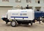 Elba Diesel Trailer Concrete Pump , High Efficiency Cement Grouting Pump