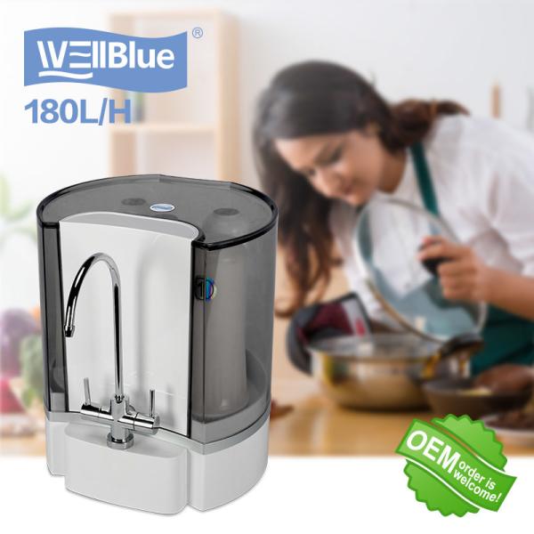 WellBlue BPA Free Alkaline Water Filter System , Low ORP Alkaline Water Purifier