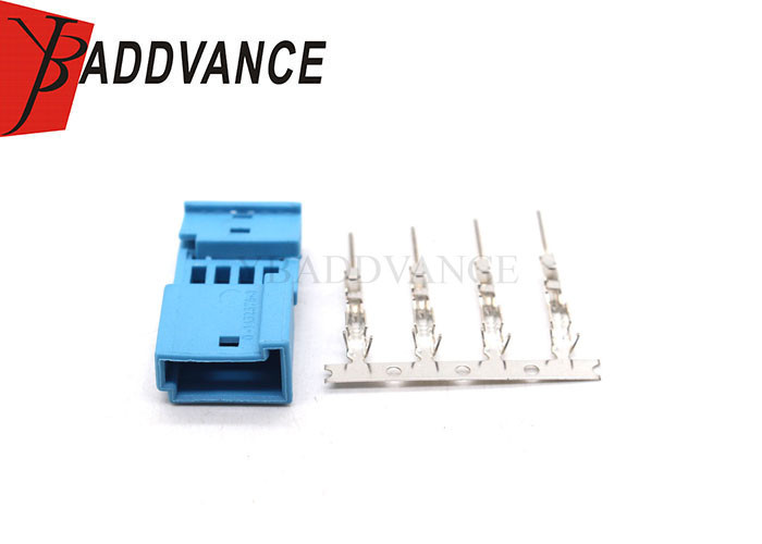 3-968696-2 TE Connectivity AMP Male Unsealed 4 Pin Automotive Housing Connector
