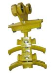 Flexible Plastic Festoon Cable Trolley , Overhead Crane Trolley Customized