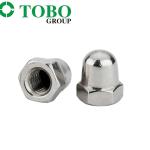 Stainless steel waterproof 304 decorative hex nuts domed acorn wheel head screw