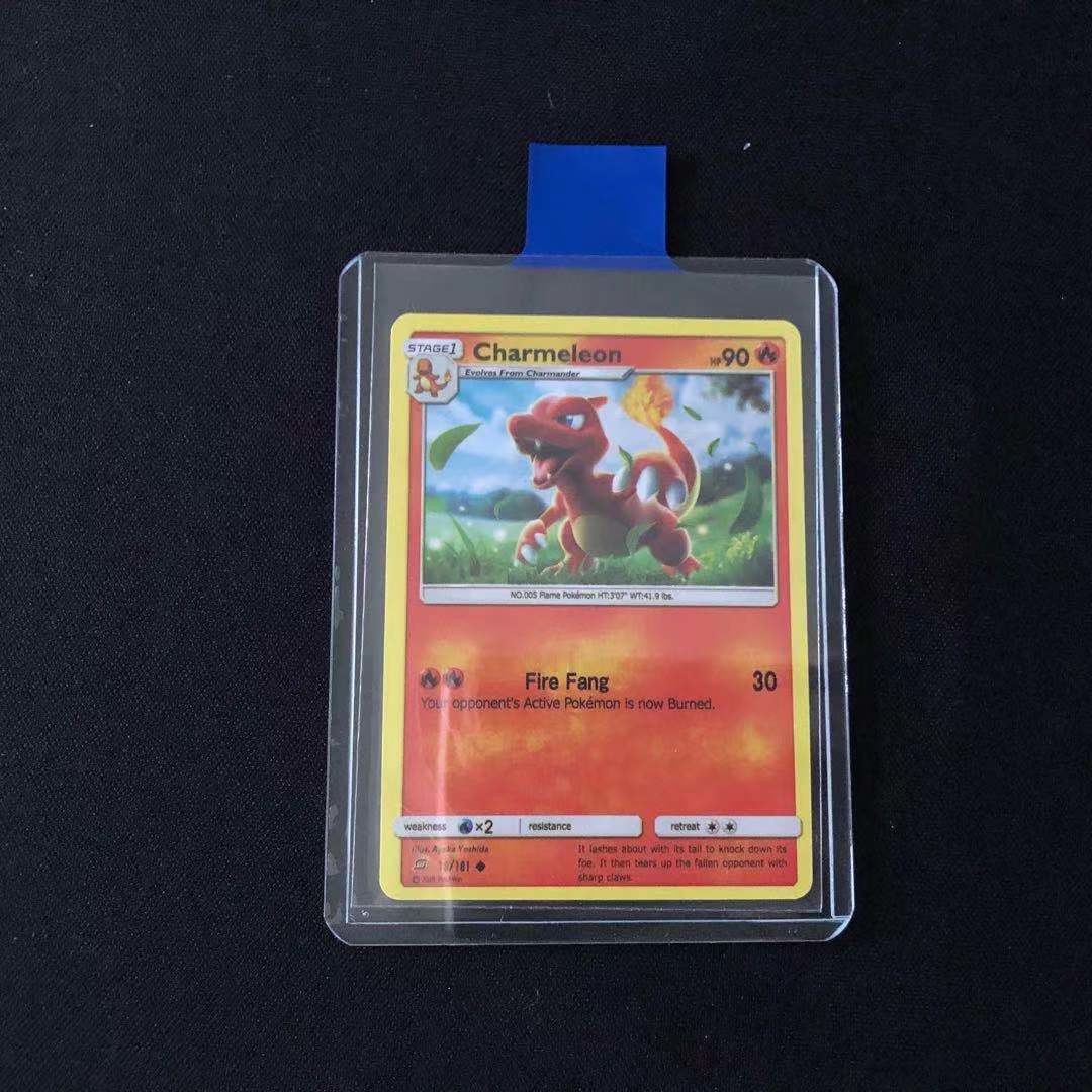 Pull Tab Clear Trading Toploader , 3x4" Opp Pp Card Sleeve Holder