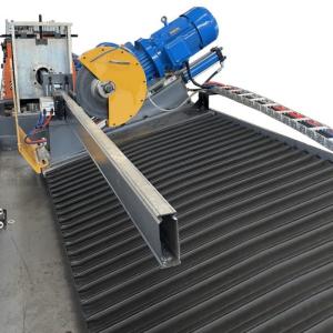 Wholesale Supermarket Shelf Roll Forming Machine , Automatic Box Beam Roll Forming Machine from china suppliers