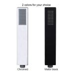 210mm Length ABS TPE Rectangular Handheld Shower Head