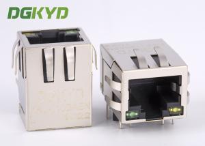 Wholesale 1000 base-tx tab down Rj45 Lan Jack with magnetic transformer from china suppliers