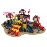 Buy cheap EU Standard Outdoor Playground Slides Kindergarten 36 Volume Cubic Meter from wholesalers