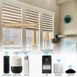 Customization Blackout Cordless Curtain Blinds Motorized Zebra Shades