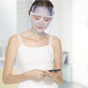 Wholesale 3 Color Portable LED Therapy Mask USB Rechargeable Salon Use from china suppliers